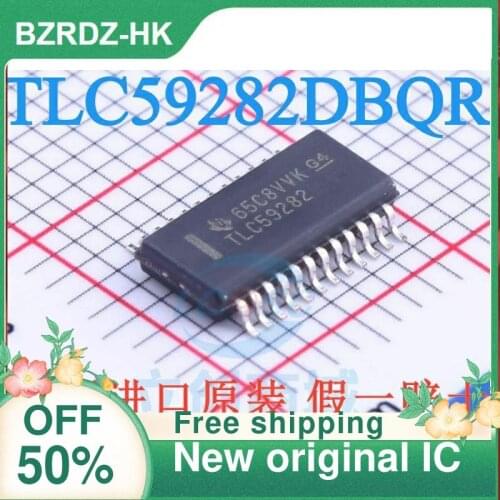 1-20PCS TLC59282DBQR TLC59282 SSOP24 New original IC 16 Channel LED Driver