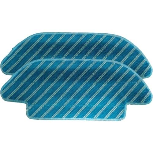 2* Mop Cloths for Cecotec Conga Series 4090 Vacuum Cleaner Parts Cleaning Mop Pads Replacement