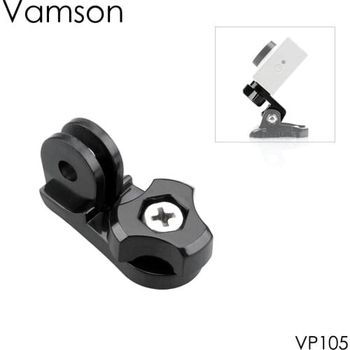 Vamson for GoPro Accessories Bridge Adapter Mini Tripod Convert 1/4 inch Connector for yi for Sj4000 VP105