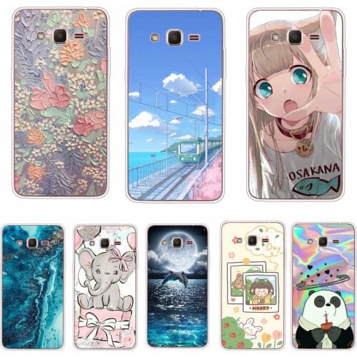 For Samsung Grand Prime Case G530 G531 Cover Bags Soft TPU Fundas Silicone for Samsung Galaxy Grand Prime 5.0"inch Phone Cases
