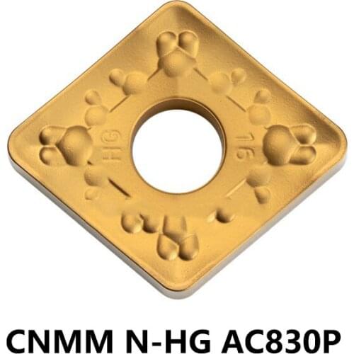 CNMM CNMM160612N-HG CNMM160616N-HG CNMM190612N-HG CNMM190616N-HG AC830P Turning Lathe Tool CNMM160612 Carbide Inserts Original