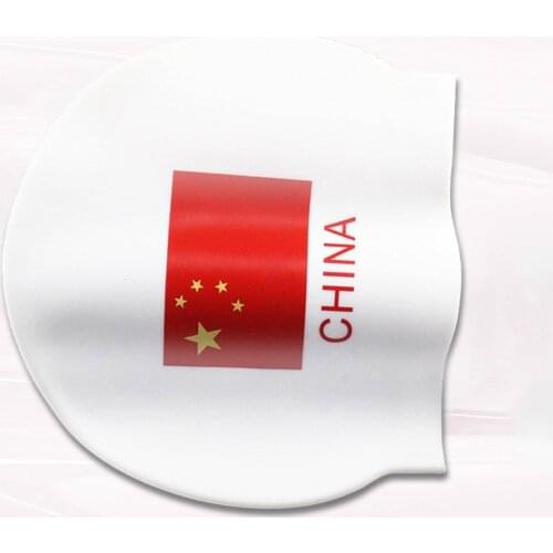Childrens Adult High-Elastic Environmentally Friendly Silicone Fashion Soft Swimming Cap With Retail Bag