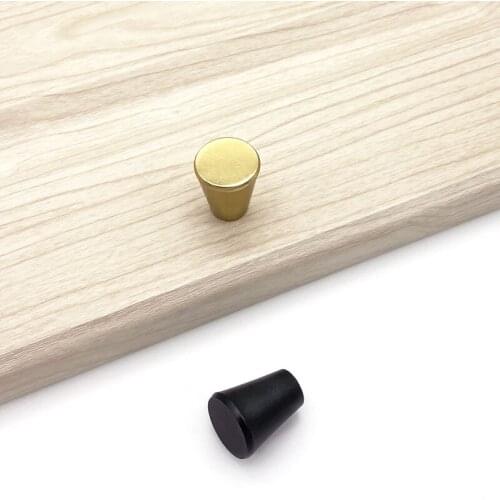 Door Knob Golden Black Cupboard Handle Brushed Aluminum Profile Kitchen Cabinet Door Handle Furniture Drawer Pull Hardware Pulls