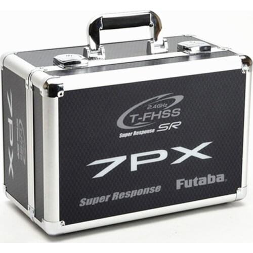 Futaba 7PX Aluminum Alloy Storage Box remote Control Box Transmitter Carrying Case