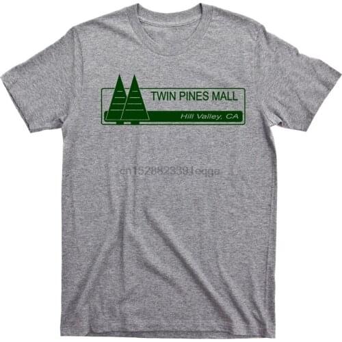 Back To The Future 2 3 Marty George McFly Biff Tannen Trilogy Movie Tee T-Shirt Cotton Gyms Fitness Tops Tee Shirt