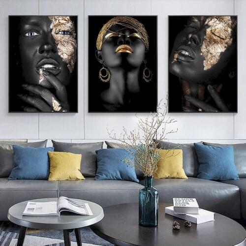 GATYZTORY Portrait Paint By Number For Adults Pictures By Numbers Kits African Women Digital Painting On Canvas Art Gift Home De