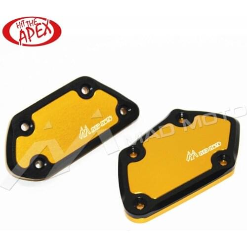 CNC Front Clutch & Brake reservoir cover set For 2013 2014 2015 BMW R1200GS R1200 GSA ADV Adventure Water-Cooled