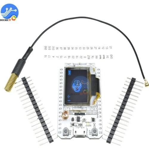 ESP32 LoRa SX1278 0.96 Inch Blue OLED Display Bluetooth WIFI Lora Kit 32 Module IOT Development Board 433MHz for Arduino