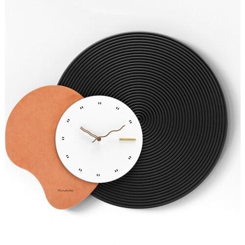 Nordic Creative Wall Clock Simple Quartz Living Room Large Modern Design Silent Wall Clock Reloj De Pared Home Decor DB60BG