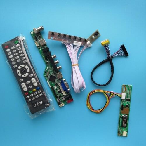 For CLSS154Wb03A Driver Board Controller Digital Signal VGA AV TV New 1 lamps 15.4" 30pin USB Module 1280X800