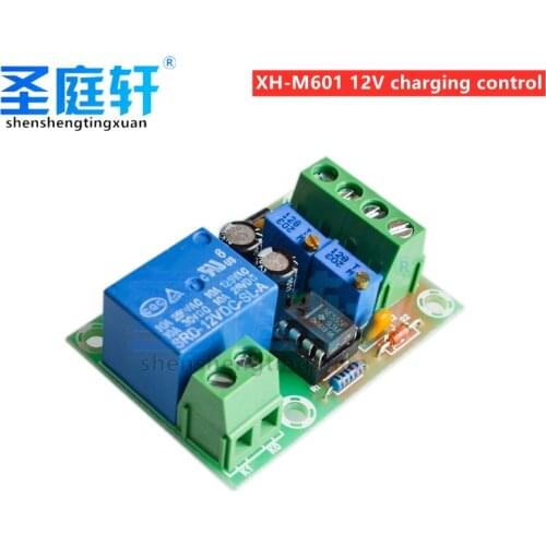 XH-M601 12V Battery Charging Control Board, Smart Charger Power Control Panel, Automatic Charging Power Control Board
