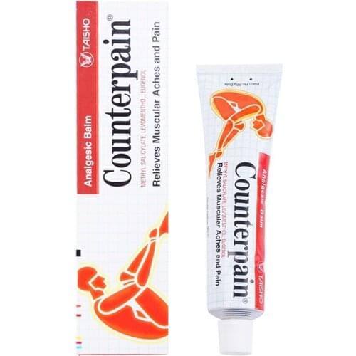 120g Thailand Counterpain Hot Analgesic Balm Relief Relieve Ointment Aches Pain And Muscle Rheumatoid Balm Arthritis Pain D9V5