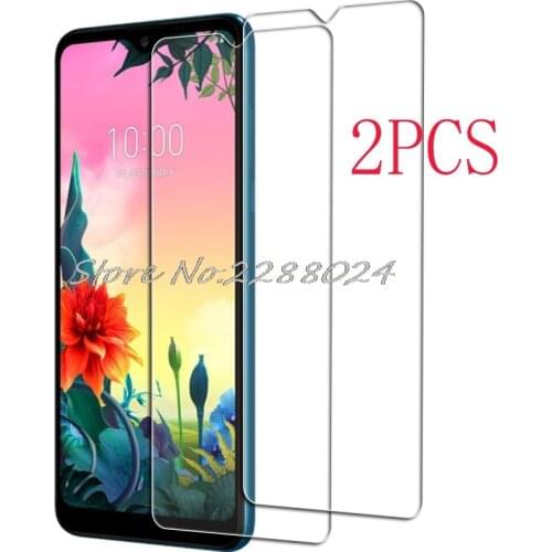 2PCS FOR LG K50s LMX540HM, LM-X540, LM-X540BMW, LMX540BMW Tempered Glass Protective On LGK50s Screen Protector Film Cover