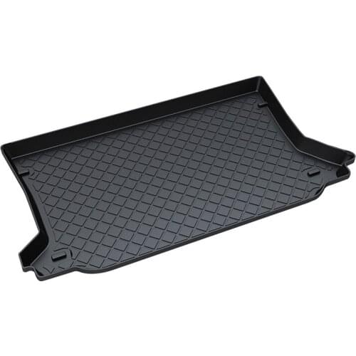 3D Trunk Mat Premium Waterproof Anti-Slip Car & Trunk Tray Mat Protector Cover in Heavy Duty for Ford ECOSPORT, Black