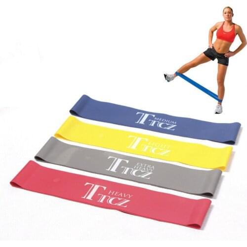 4 Color Fitness Equipment Cross Fit Loop Pull Up Fitness Yoga Resistance Bands Rubber Expander Band Pounds For Training Body