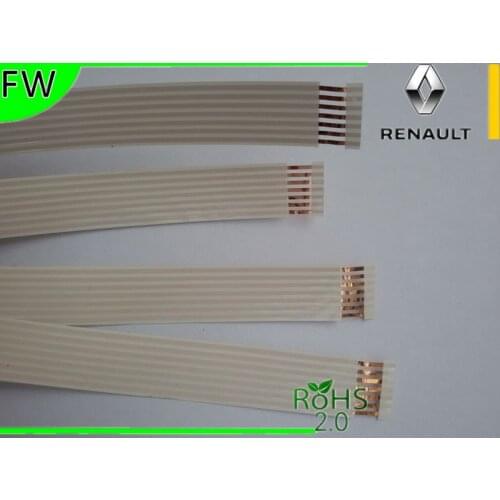 7 pin FFC 1.27mm 9.0mm width 516mm length airbag flat flex cable for renault Megane II free shipping