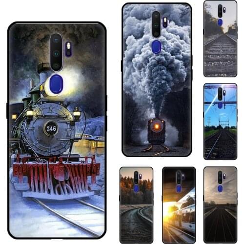 Train Rail Sunlight For OPPO A52 A72 A92 A83 A91 A93 A15 A5 A9 A53 A31 2020 F5 F7 Reno 2 Z A5S A3S A1K Case