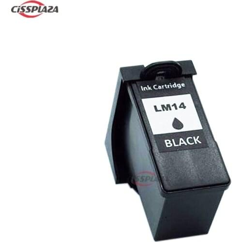 CISSPLAZA 1x Compatible Ink Cartridge For Lexmark 14 Black Ink Cartridges for Lexmark Z2300 Z2320 X2650 X2600 X2670 Printer