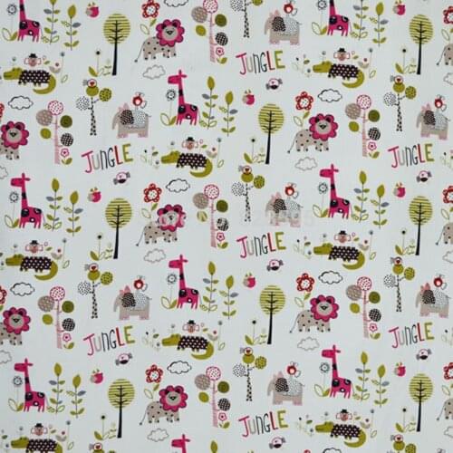 DA214 Kid Drawing Printed A Grade Pure Cotton Canvas Sofa/Cushion Cover Fabric (1Yard) Hongkong post tracking number