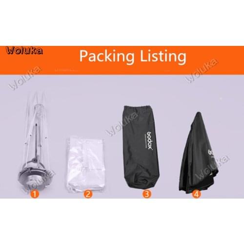 Godox Bowen mouth umbrella softbox 50*70cm Shadow room flash soft light cover soft light shed lighting box CD50 T03