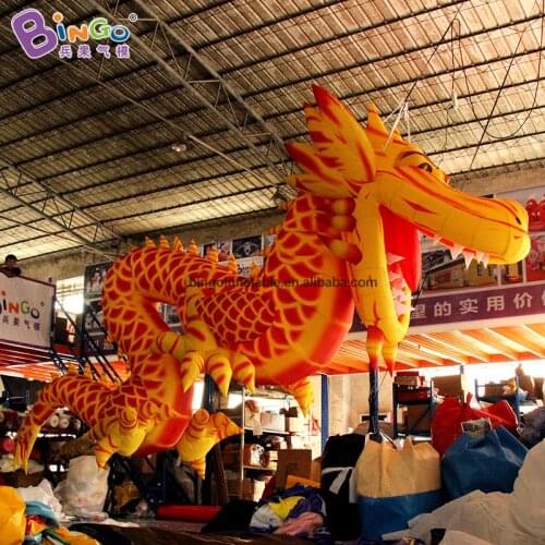 Customized 6m length giant inflate dragon / inflatable chinese dragon / inflatable flying dragon toys