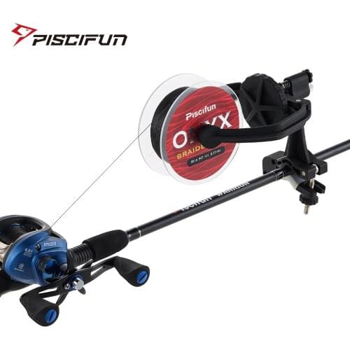 Piscifun New fishing line spooler winder Nelon 300g Any series lines Spinning reel baitcasting reel fishing line Spooler