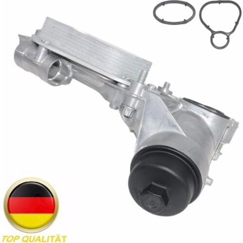 AP02 Engine Oil Cooler & Filter Assembly For GM Chevy Cruze Sonic Aveo 1.8L 25199751