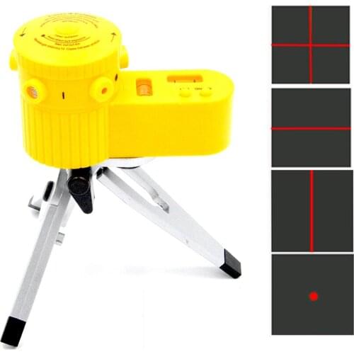 Multi-Function Laser Level For House Decoration Dot Cross Vertical Horizontal Line Optical Instrument With Tripod Free Shipping
