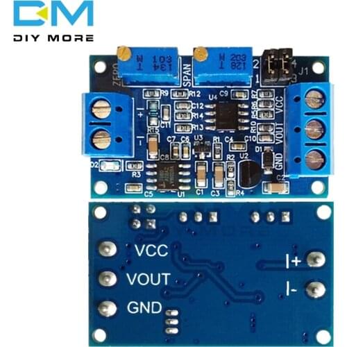 Current to Voltage Module 0/4-20mA to 0-3.3V 5V 10V voltage Transmitter Converter signal conversion Module