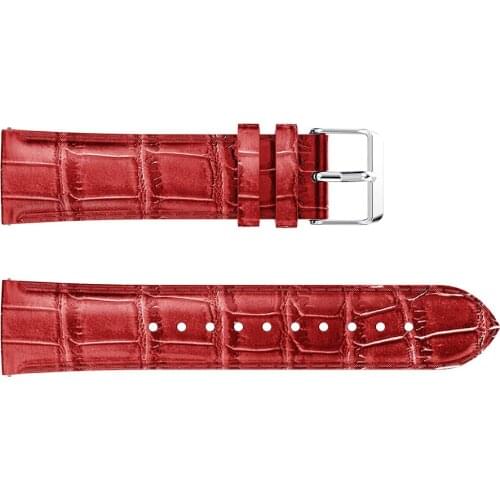 Suitable for Samsung Galaxy Watch 42mm/46mm Leather Strap Crocodile Leather Watch with Wrist Strap