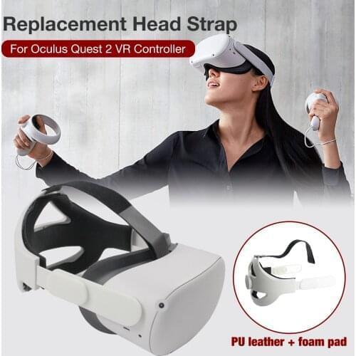 For Quest 2 Adjustable Headband Comfortable Elite Strap VR Headset Replacement Head Strap Virtual Reality Accessories