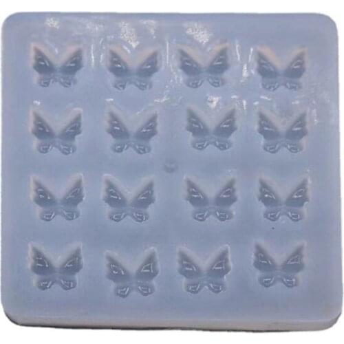 L5YA Butterfly Shape Hairpin Silicone Mold for Valentine Birthday Love Gift Craft