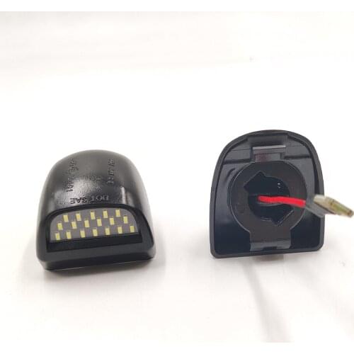 1Pair White For Chevrolet Silverado Avalanche Traverse Tahoe Suburban LED Car Number License Plate Light Lamp Assembly Auto