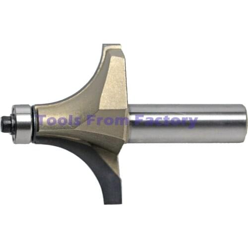 1pc 1/2 Shank CNC Rounded cutter 1/2*3/4 woodworking cutter CNC Router Bits trimmer cutter gongs cutter