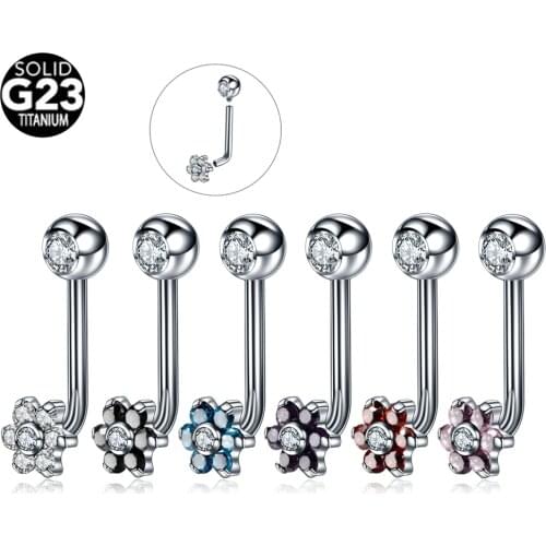 1PC G23 Titanium Pussy Piercings Christina Vertical Hood Piercings Lip Rings Vagina Piercings Genital VCH Body Jewelry Piercing
