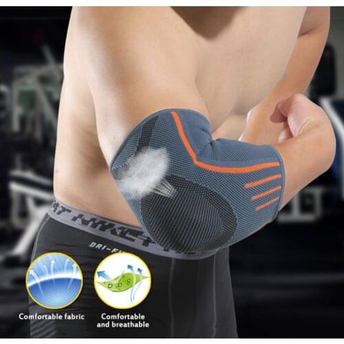 Breathable Elbow Support Brace Tennis Outdoor Sports Safety Strain Belt Gym Arthritis Knee Ankle Pain Brace Cycling Knee Pads