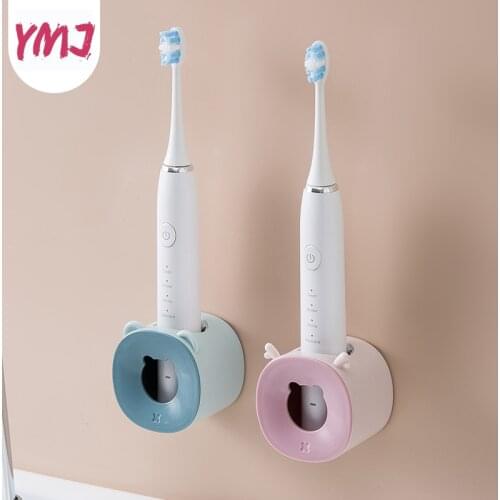Electric Toothbrush Holder for Bathroom Toothbrush Stand Rack Case Wall Mount Holder Storage Bathroom Accessrioes Drainable 1PC