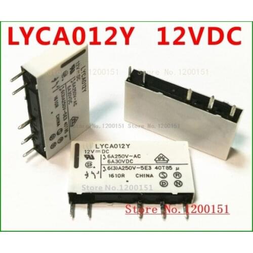 FT LYCA005Y LYCA005V 5VDC LYCA012Y 12VDC LYCA024Y 24VDC LYCA048Y LYCA060Y LYCA060V LYCA009V LYCA006Y LYCA006V relay DIP-5