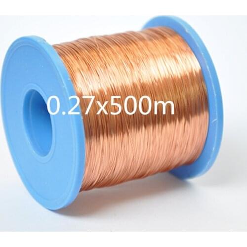QA-1-155 500m/pc Magnet Wire 0.27mm Enameled Copper wire Magnetic Coil Winding 0.27mm