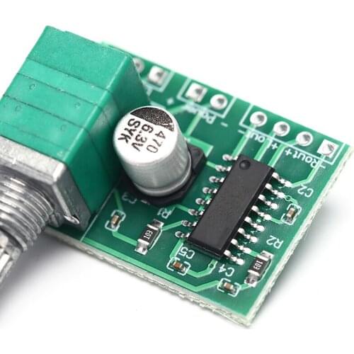 Mini PAM8403 Audio USB Power Amplifier Board DC 5V 3W+3W Dual Channel Amp Module
