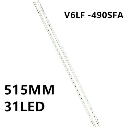 New 100sets=200pcs UN49K5300 UA49k5300 UE49K5100 Louvre 49 BN96-39730A V6LF_490DKA_LED31 490SFB 490SFA