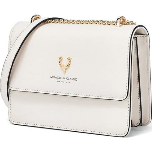 New Casual Chain Crossbody Bags For Women Fashion Simple Shoulder Bag Ladies Designer Handbags Causal PU Leather Messenger Bags