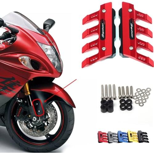 Motorcycle Front Fender Side Protection Guard Mudguard Sliders For Suzuki HAYABUSA GSX1300R GSX 1300R Accessories universal