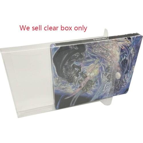 Clear transparent PET box cover For PS4 G2 Iron box universal storage protection collection box Protective Box
