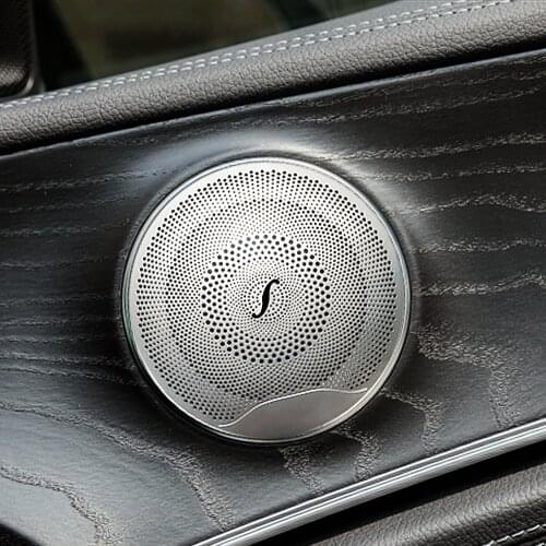Interior Moulding For Mercedes Benz E200 E220 E300 E350 W213 C180 C200 C220 C250 W205 GLC Interior Trim Door Audio Speaker Cover