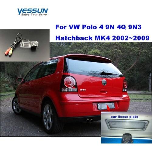 Yessun HD CCD Night Vision Car Rear View Reverse Backup Camera Waterproof For Volkswagen 4 9N 4Q 9N3 Hatchback MK4 2002~2009