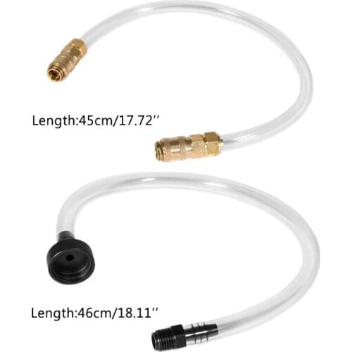 2Pcs/Set Boat Bleed Kit Filler Kit For Seastar Hydraulic Steering Systems Refilling Boats Steering System Fluid C5AD