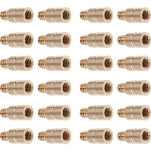 24 Pieces 25 grains Weight Screw Arrow Point Insert Archery Accessories