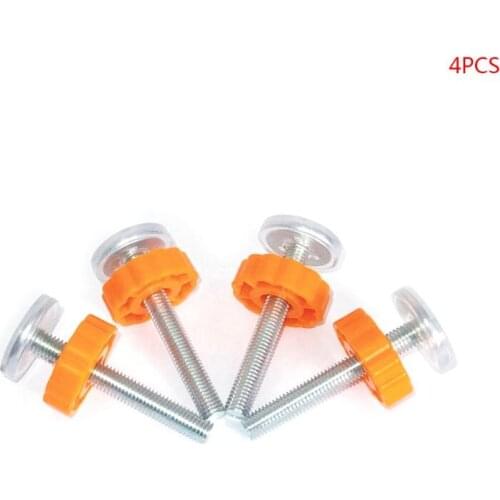 4pcs M10 Bolt Baby Gate Threaded Spindle Rod Replacement Hardware Part Kit for Pet & Dog Pressure Mounted Safety Gate