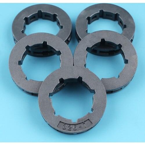 5 Chainsaw Rim Sprocket .325-7T for Jonsered 450 455 510 520 525 535 540 2051 2054 Husqvarna 50 51 55 Rancher 154 254 XP 257 262